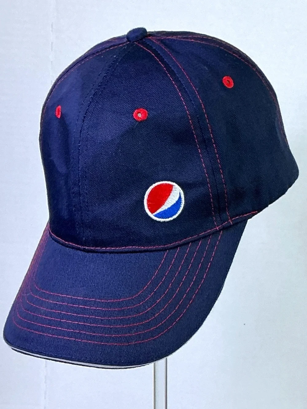 SodaGear Pepsi Baseball Cap Embroider Blue Adjustable Unisex Adult Men Adult OS